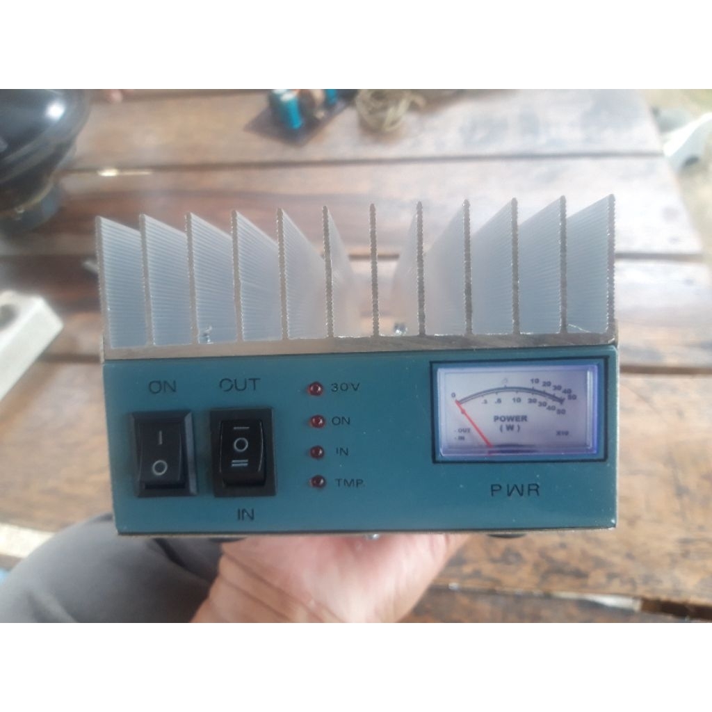Paket  boster vhf 2m 250W + power supply