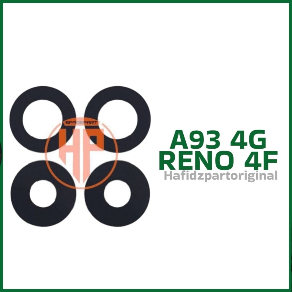 Kaca Kamera Lensa Camera Oppo A93 4G / Reno 4F Copotan Cabutan Bekas