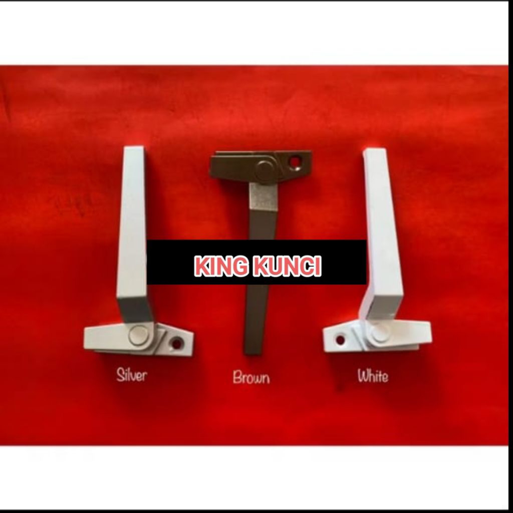 RAMBUNCIS DEKSON JENDELA ALUMUNIUM CGW 4 KUNCI SLOT DEKSON ALUMINIUM