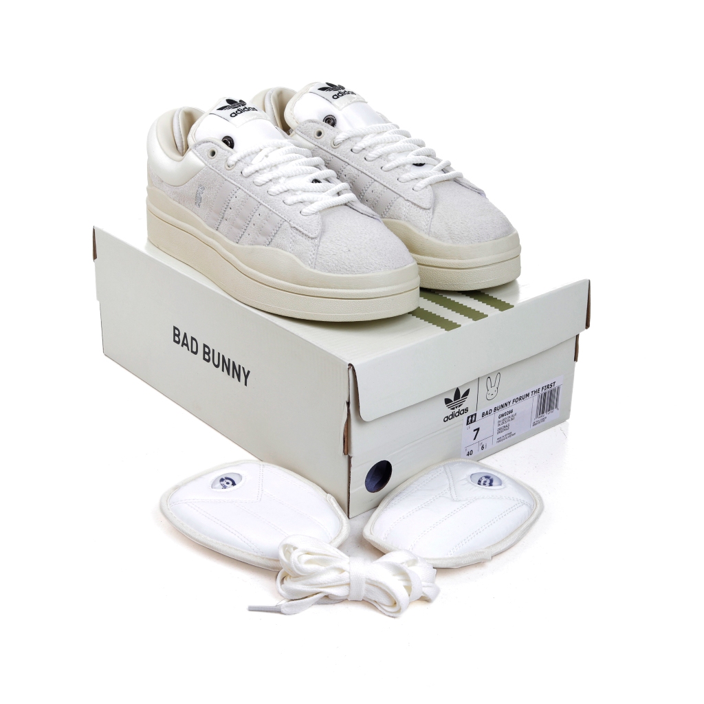 Bad Bunny X Adidas Campus Cloud White