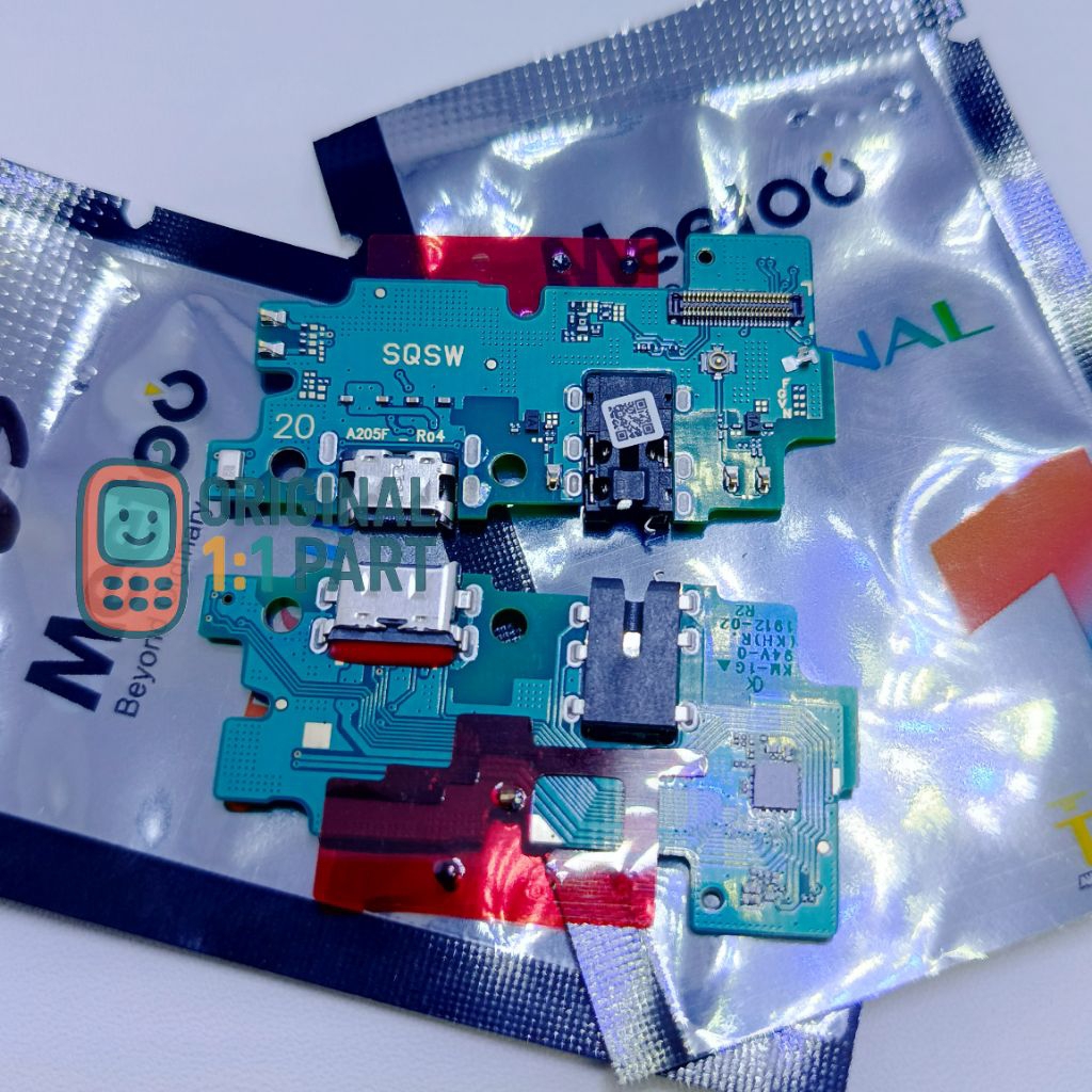 PAPAN CAS / KONEKTOR CHARGER SAMSUNG A20 A205 / M10S ORI 1:1 FULL IC