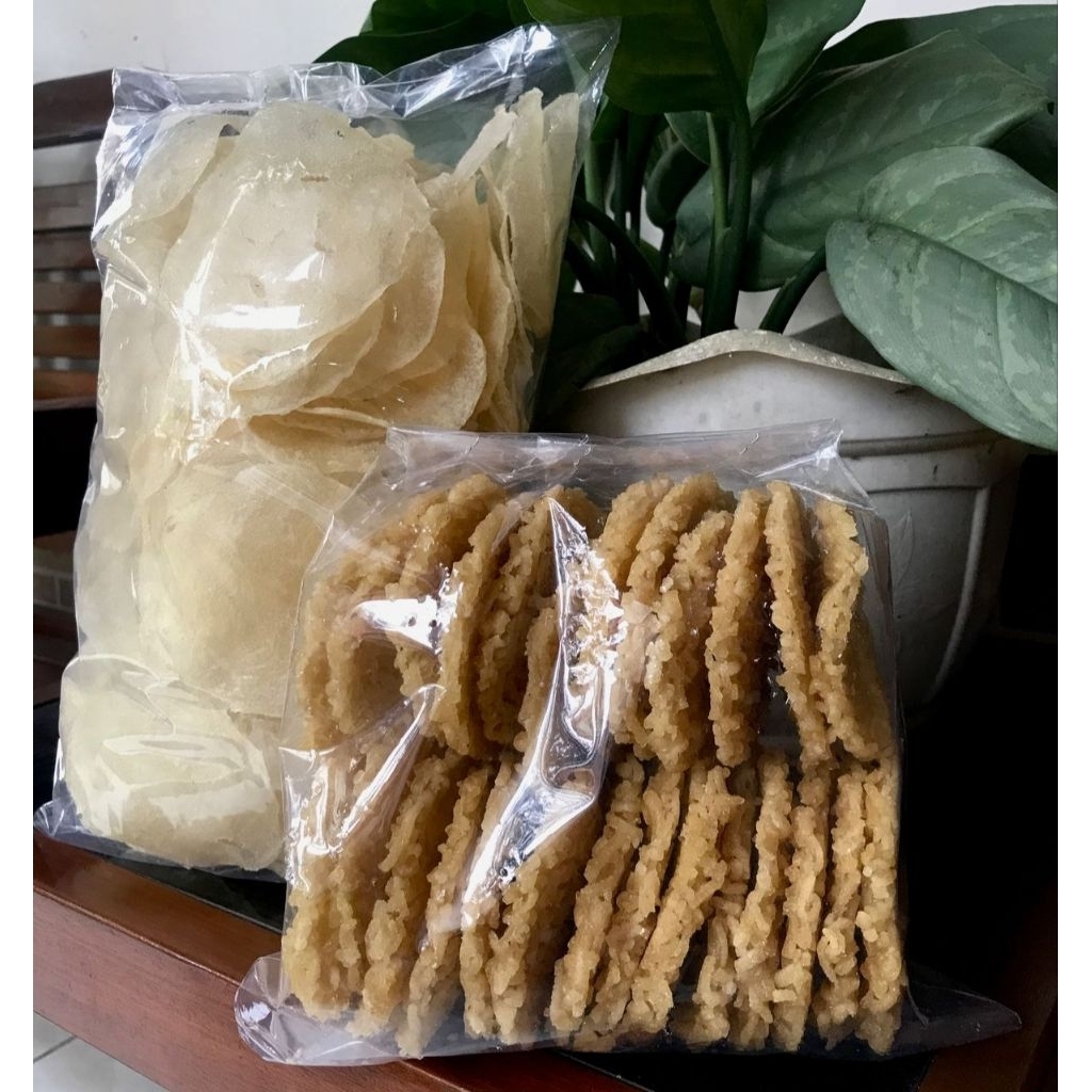 

1/2 kilo Opak +1/2 kilo Rangginang Mentah Total 1 kg 2 Jenis | Khas Sumedang