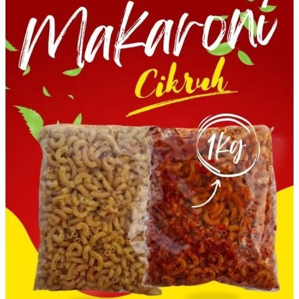 

Makaroni Cikruh Original PEDAS Daun Jeruk Viral 20rb Cemilan Sultan Cianjur Cikruh Bumbu Melimpah CO