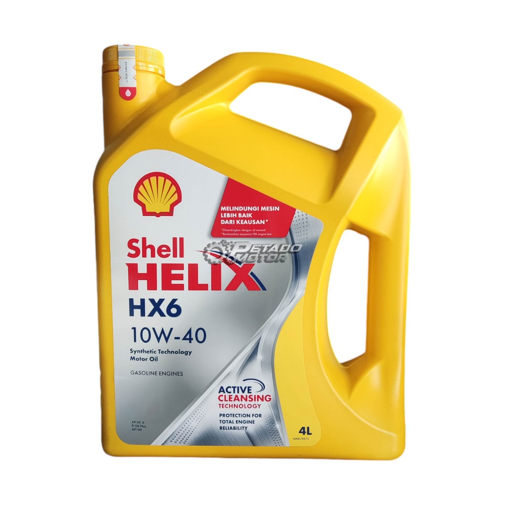 Oli Shell Helix HX6 10W-40 4 Liter