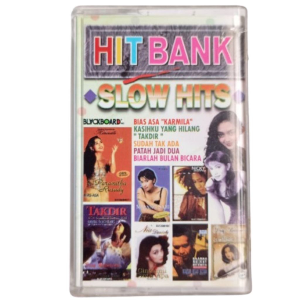 kaset pita. - kompilasi pop lawas - hit bank slow hits