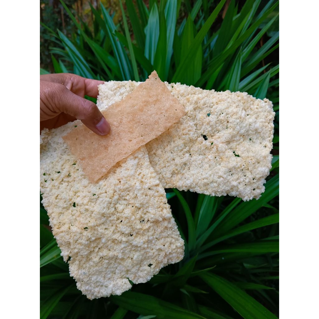

FREE BUBLE WARB promo kerupuk puli/krupuk gendar asli khas Madiun/1 Kg