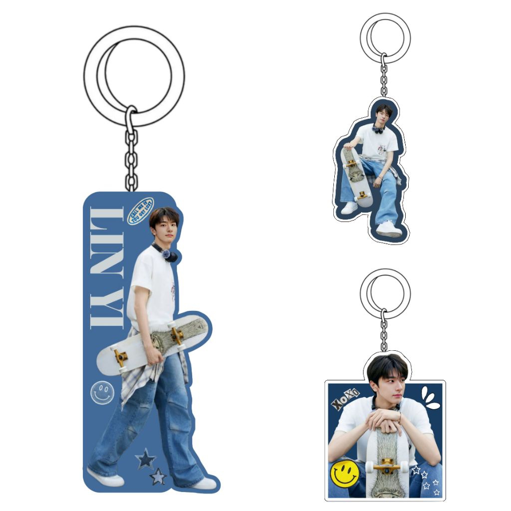 Lin Yi Acrylic Keyring / Gantungan Kunci Ganci Akrilik Lin Yi Chinese Actor