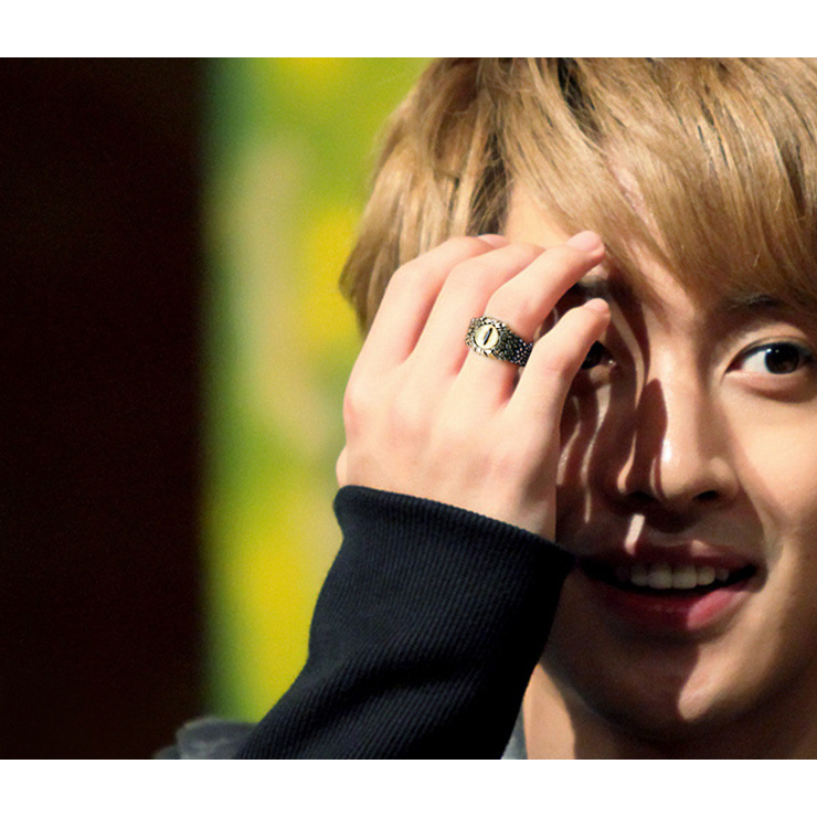 Cincin MATA Pria Logam Ruby Devil's Eye Metal Gaya Vintage Punk Rock HIPHOP E KUCING CAT MACAN ULAR 