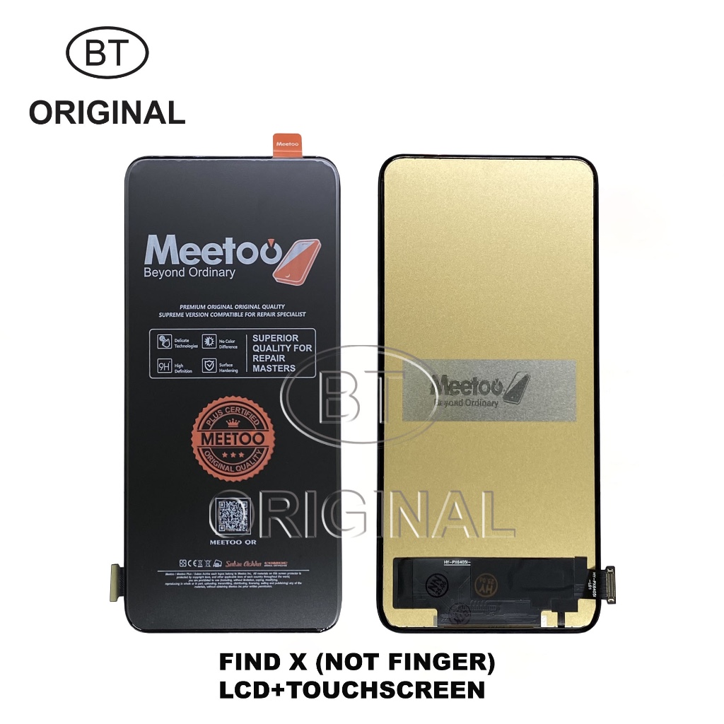 LCD OPPO FIND X - NOT FINGERPIRNT - ORIGINAL MEETOO