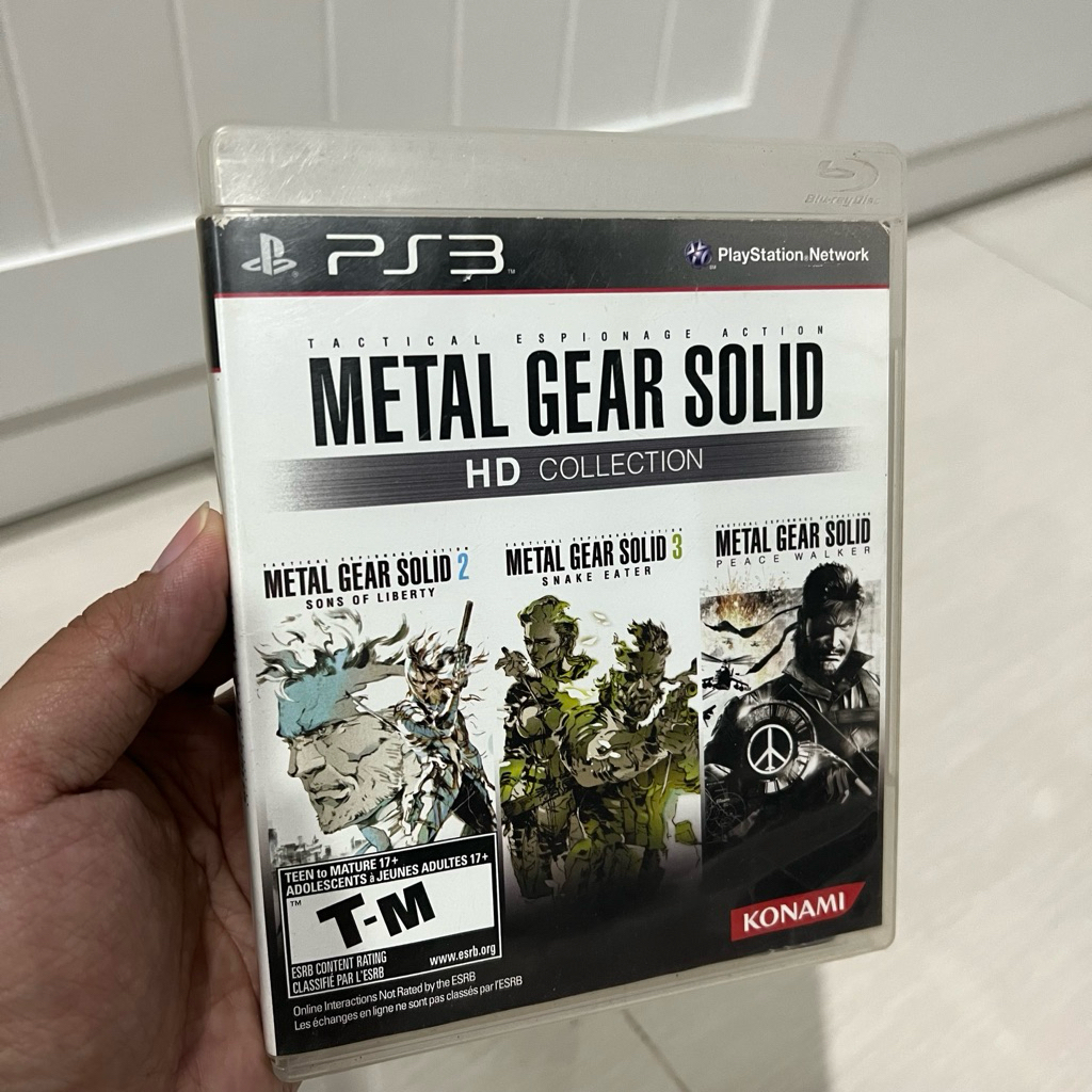 Lelang MGS HD Collection PS3 USA