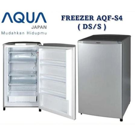 Aqua PRELOVED - Freezer ASI AQF-S4 4 Rak Sistem Defrost 121 Liter 220V Kontrol Suhu Manual Power Co
