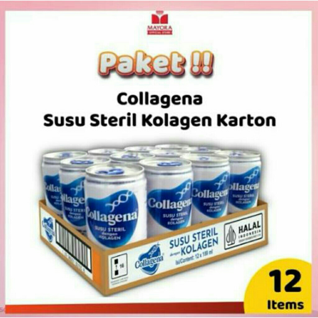 

SUSU STERIL KOLAGEN 1KARTON 12PCS-SUSU COLLAGENA-SUSU COLAGEN
