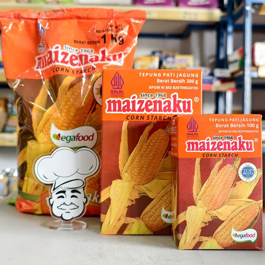 

Maizenaku / Tepung Maizena 100Gr, 300Gr, 1Kg