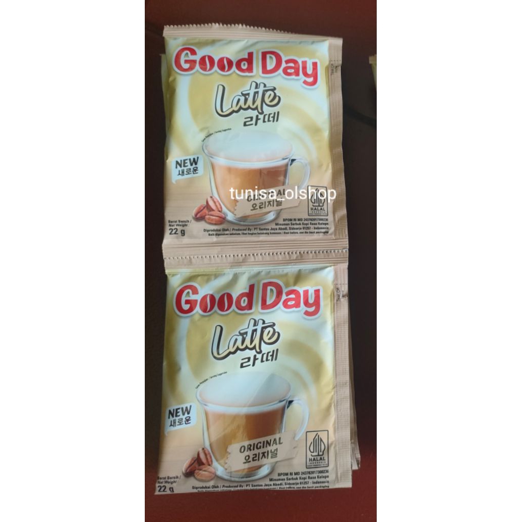 

Goodday latte original 1 renceng