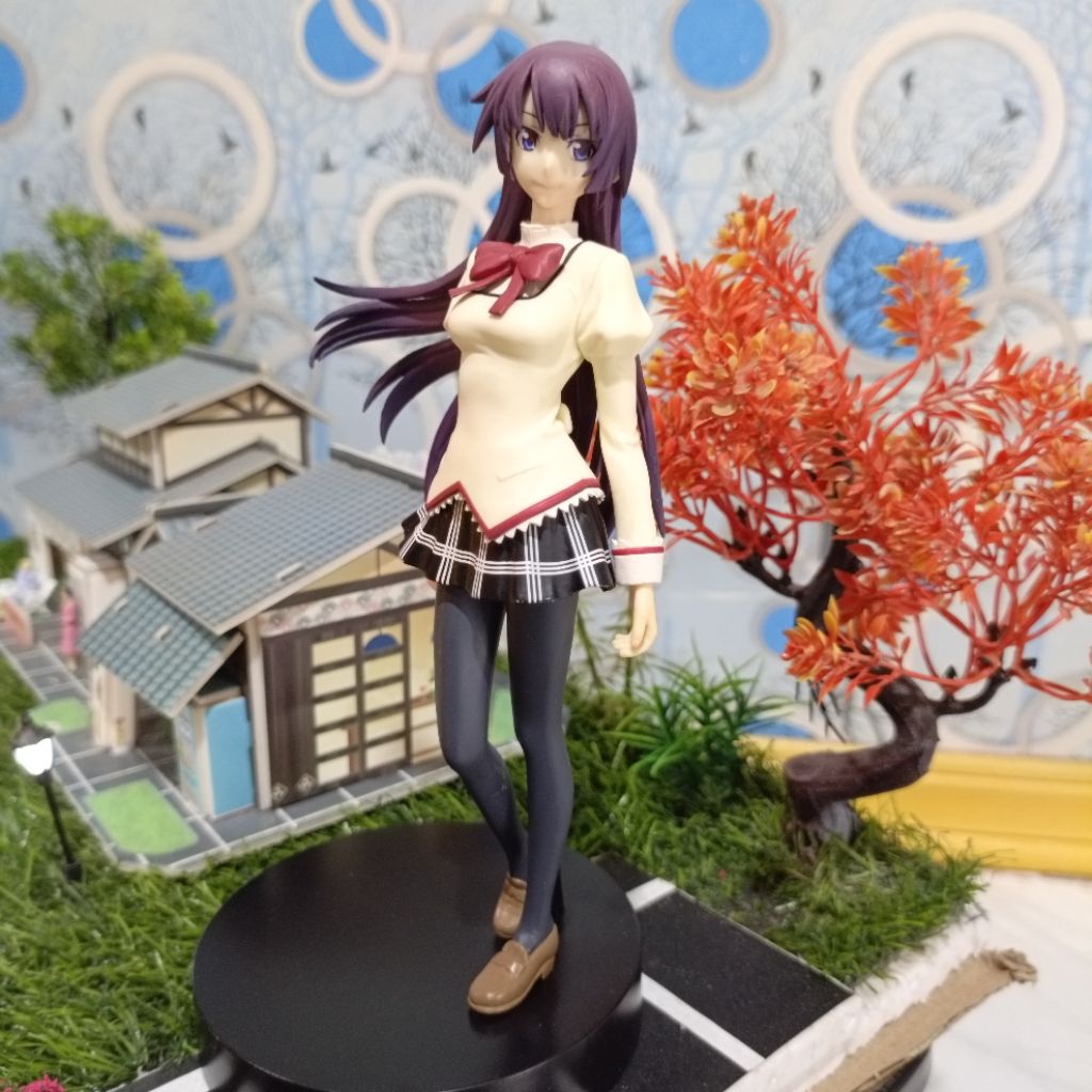 Hitagi senjougahara bakemonogatari figure original