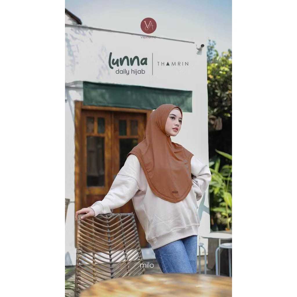 Jilbab Instan Bergo Tanpa Pet Lunna By Thamrin