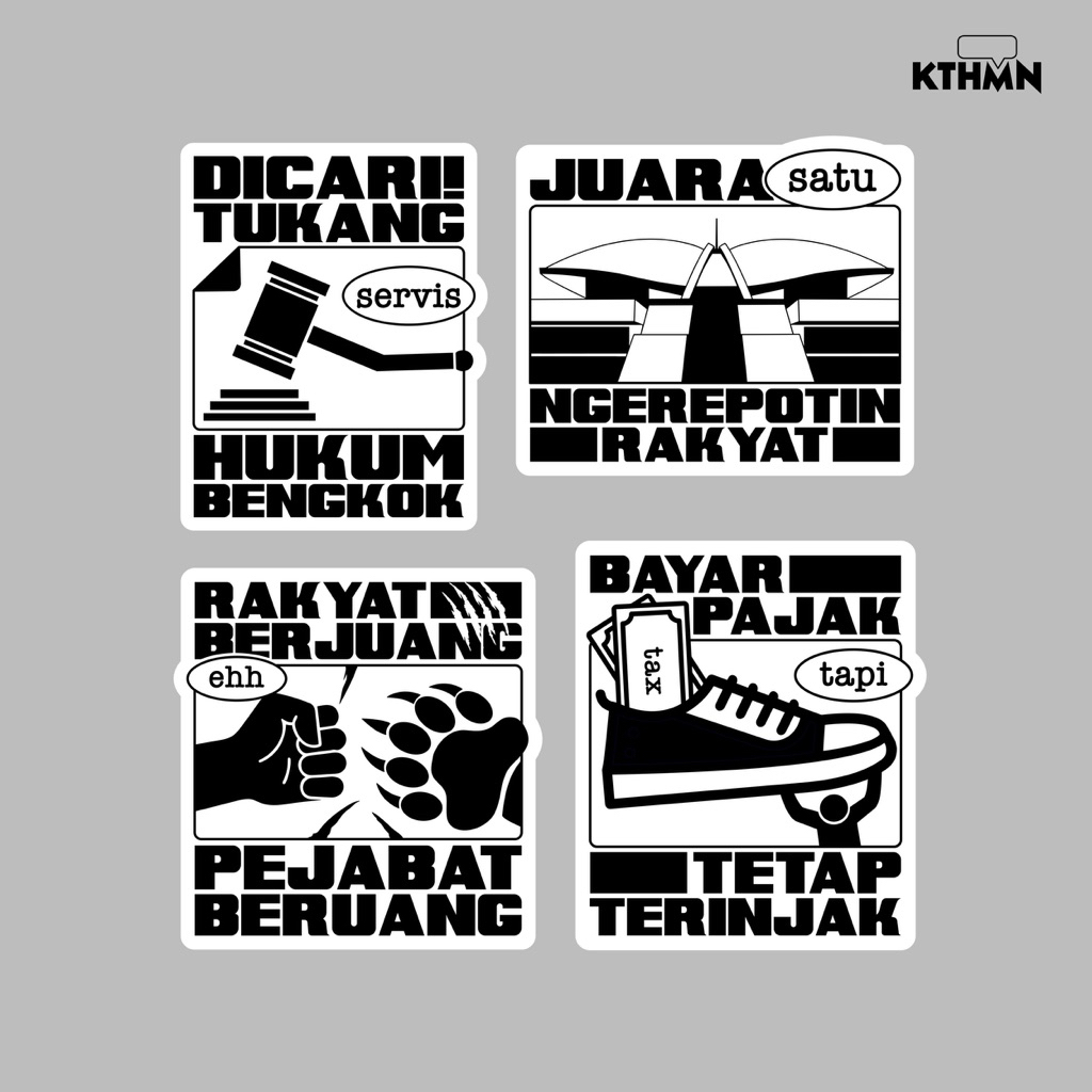 

Negaraku Series Vol. 1 (Monokrom) - Sticker Pack | SP - 087