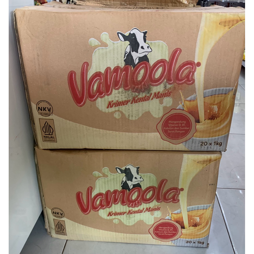 

Vamoola Susu Kental Manis Pouch 1Kg (1Dus isi 20pcs)