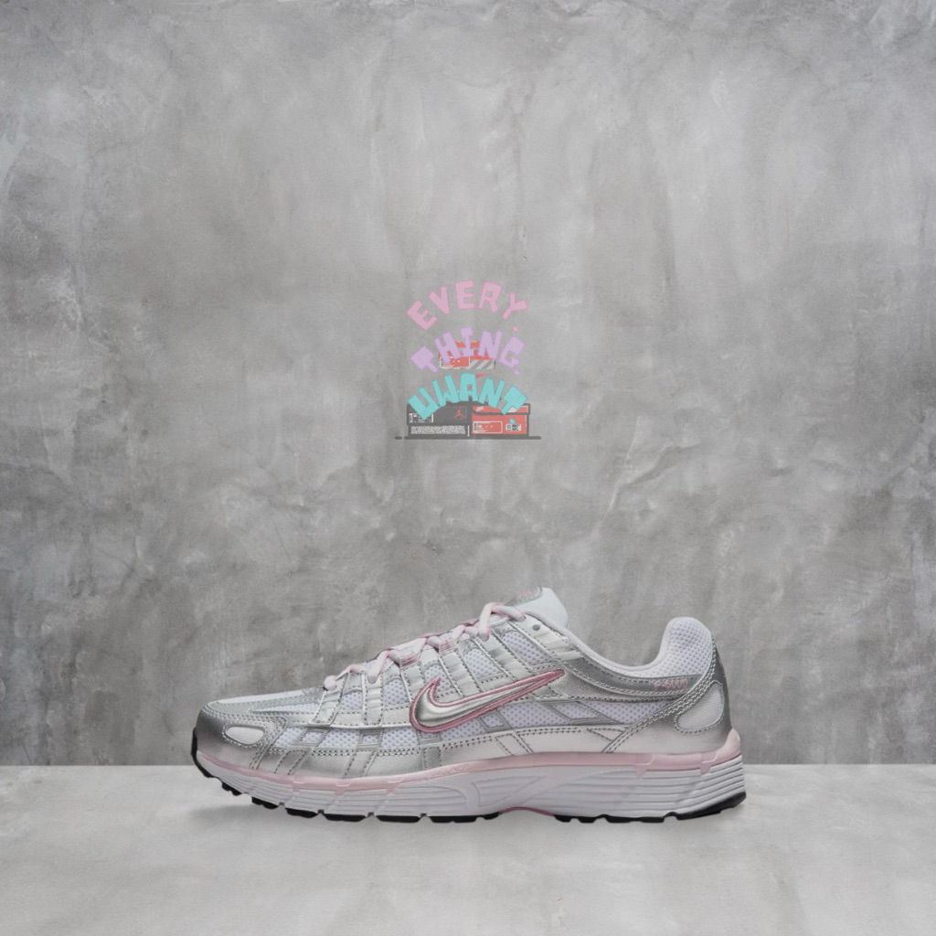 Nike P-6000 White Elemental Pink (W)