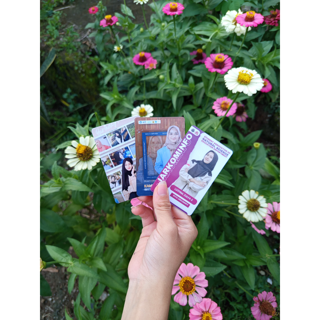 

Cetak Id Cad PVC Custom Murah Awet Anti Luntur