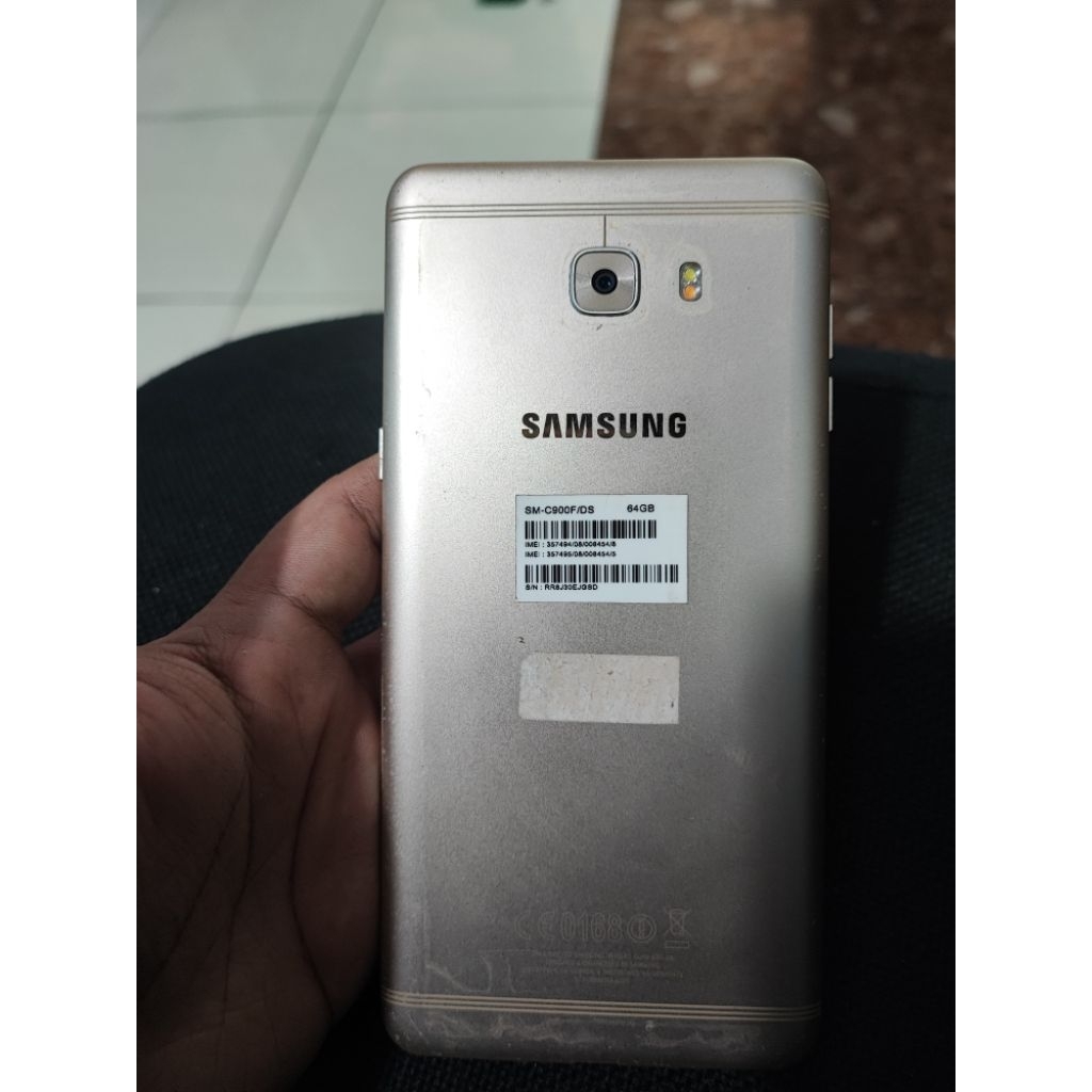 MESIN HANDPHONE ORIGINAL SAMSUNG C9 PRO - NORMAL - TESTED - MINUS LCD - BONUS UNIT TINGGAL PASANG LC