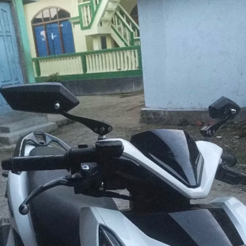 Spion kozo/Spion koso universal/Spion Koso/Spion koso gagang besi sudah SEPASANG