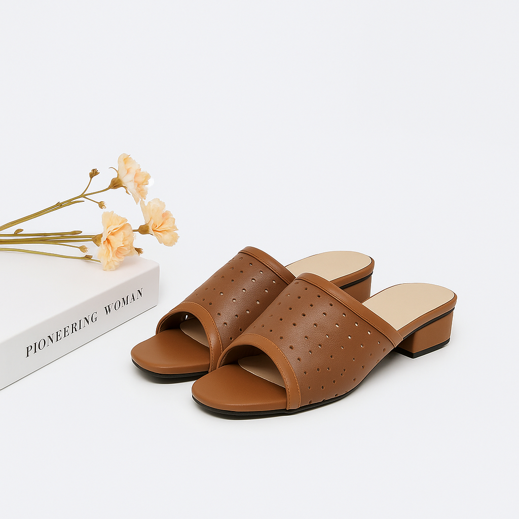 Original Clogs Sandal Jumbo Size 41 42 43 44 45 Wanita - Hak Pesta Ibu-Ibu