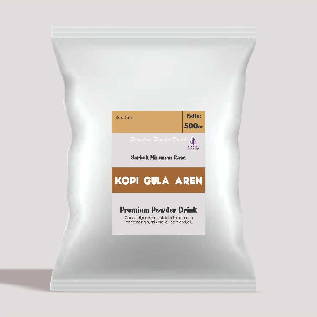 

BUBU MINUMAN KOPI GULA AREN 500GRAM