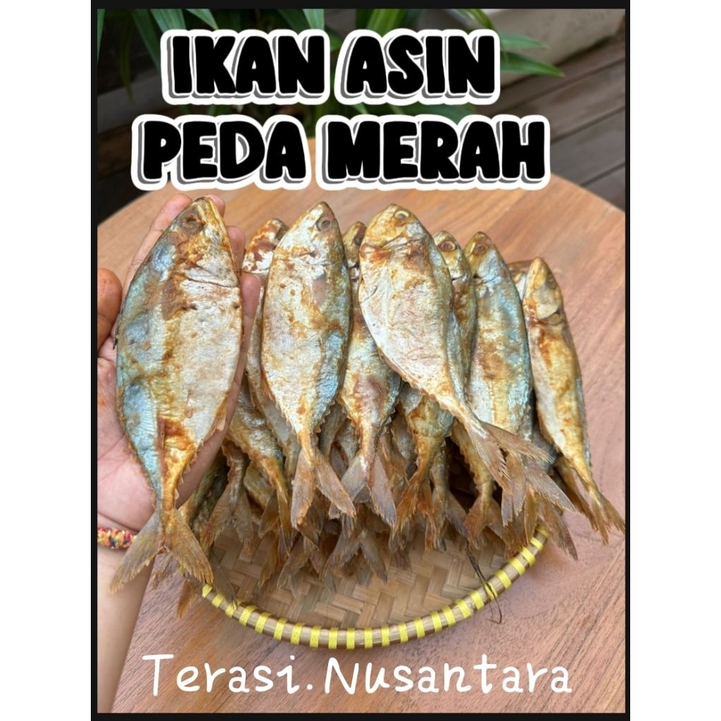 

Terasi Nusantara IKAN PEDA MERAH KEMBUNG BUMBU PREMIUM SUPER BACEMAN JUMBO IKAN ASIN 100GR 250GR 500GR