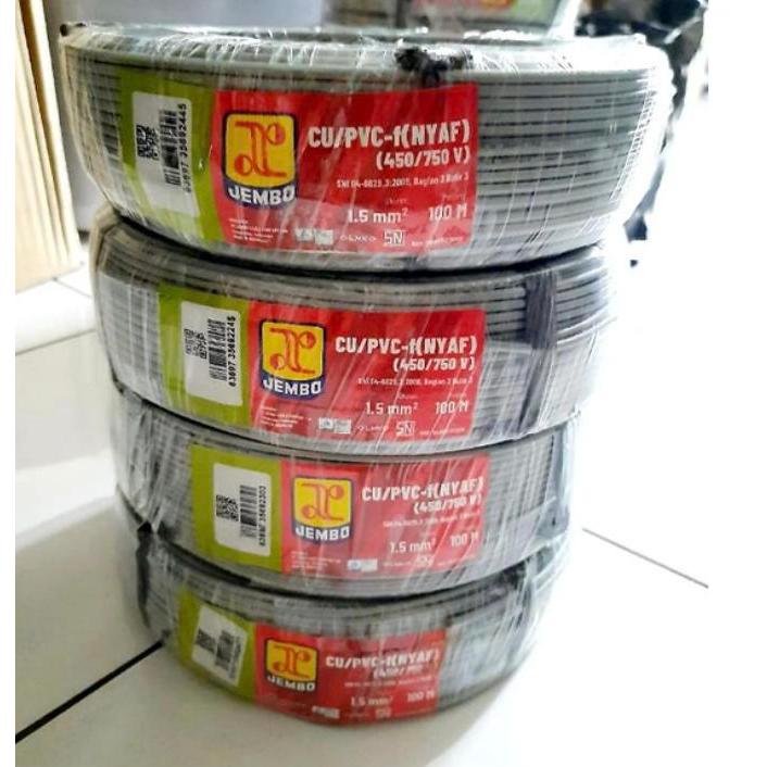 KABEL JEMBO NYAF 1.5MM PER METER