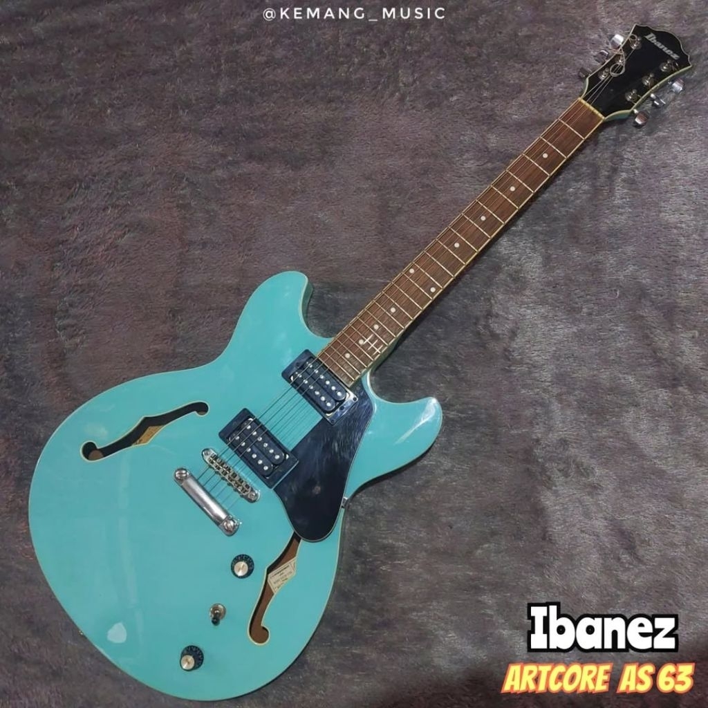 gitar hollow body Ibanez Artcore AS63 gitar bekas original