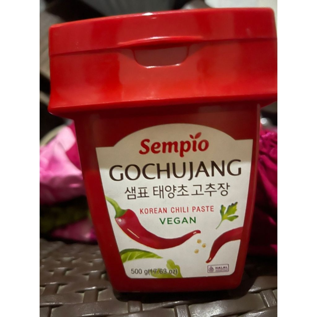 

SEMPIO HOT PEPER PASTE 500g ( Halal Vegan )