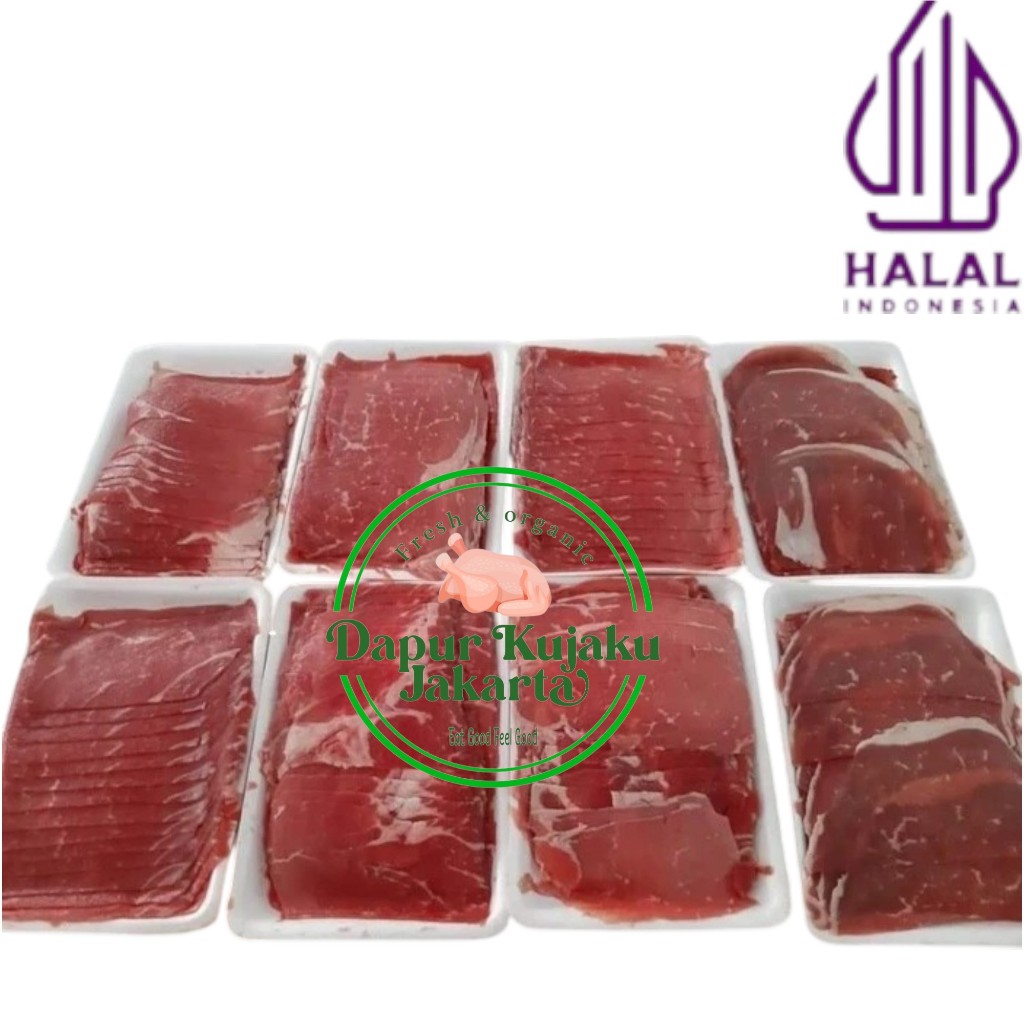 

Beef slice teriyaki premium Halal 500gr