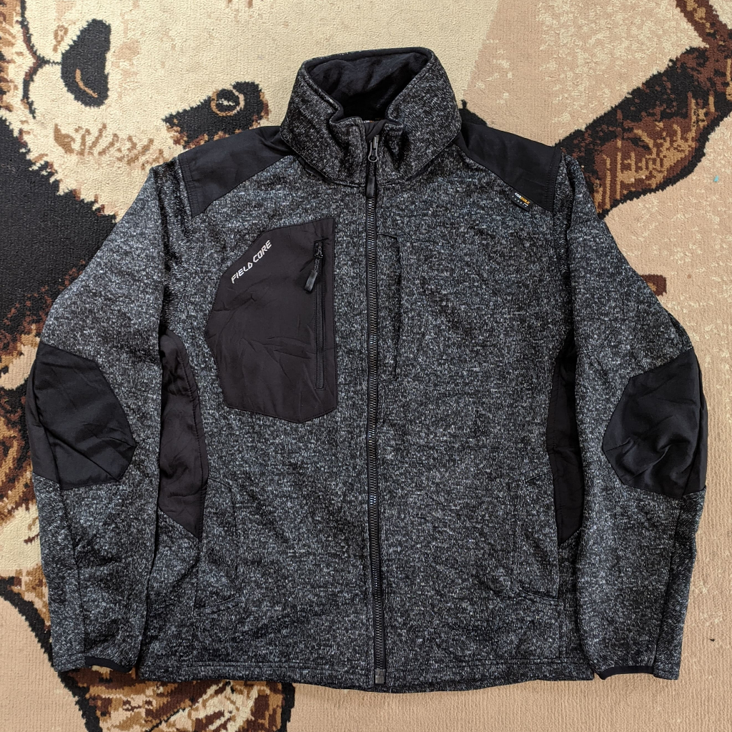 Jaket Motor Keren Fieldcore Cordura Hitam Abu