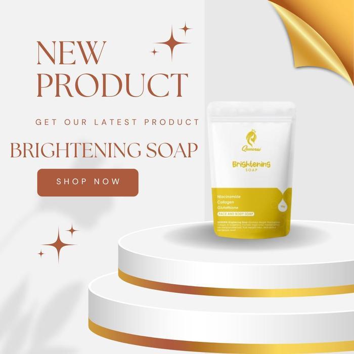 Queensi soap - Sabun mandi Queensi BPOM original varian brightening, acne, sulfur