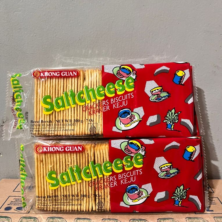 

KHONG GUAN SALTHCHEESE CRACKERS 200 GR