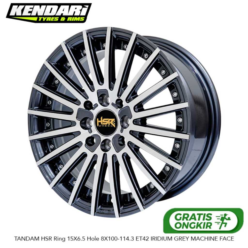 Velg Mobil Jari Jari Ring 15 Untuk Swift Calya Sigra Avanza HSR TANDAM R15