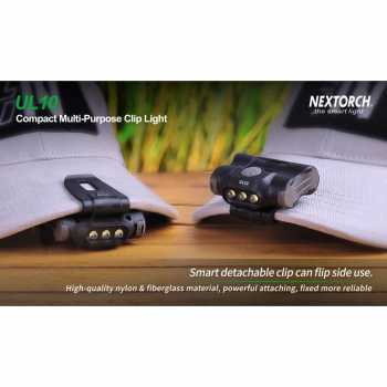 NexTorch UL10 Senter Klip LED Multifunction 70 Lumens