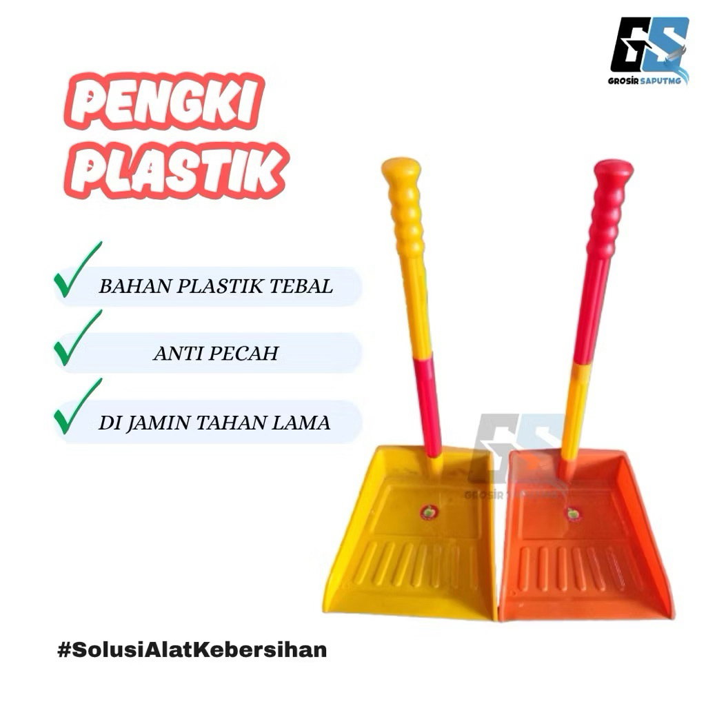 Pengki Plastik/ Cikrak plastik/ Serok Sampah Plastik Tebal Tahan Lama Anti Pecah