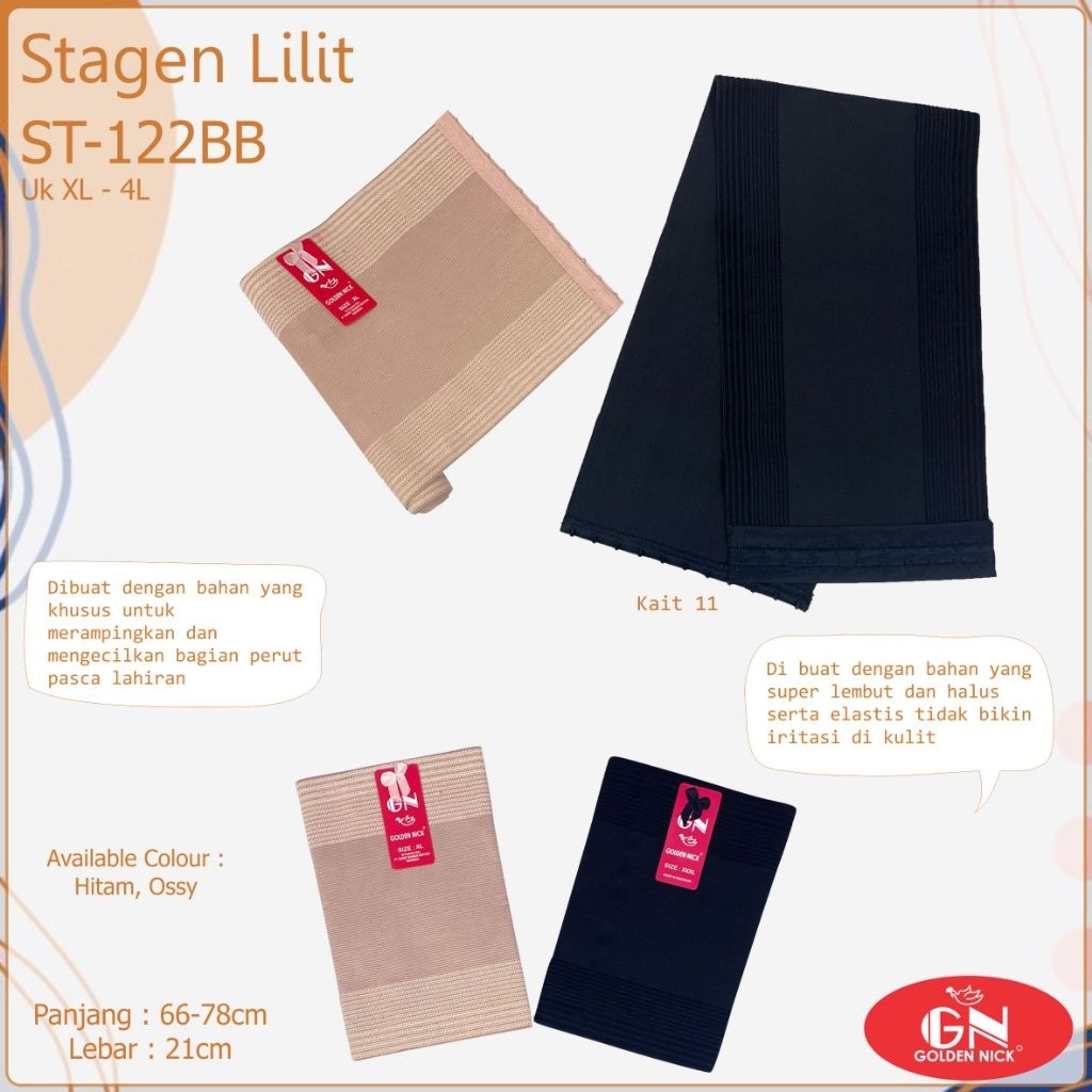 stagen anak tari//stagen anak sampai dewasa golden nick yutind tinggi 21cm tanpa tulang