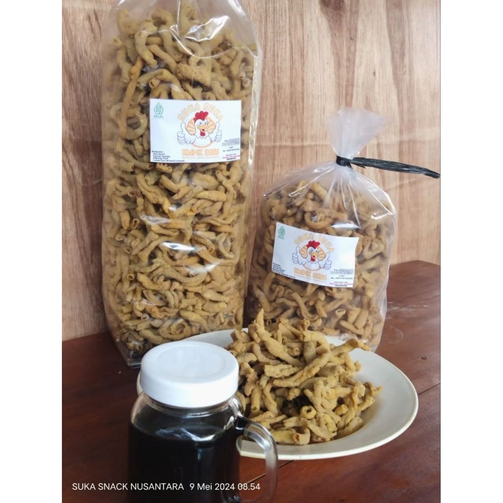 

KRIPIK USUS AYAM CRISPIY ORI KEMASAN 3KG