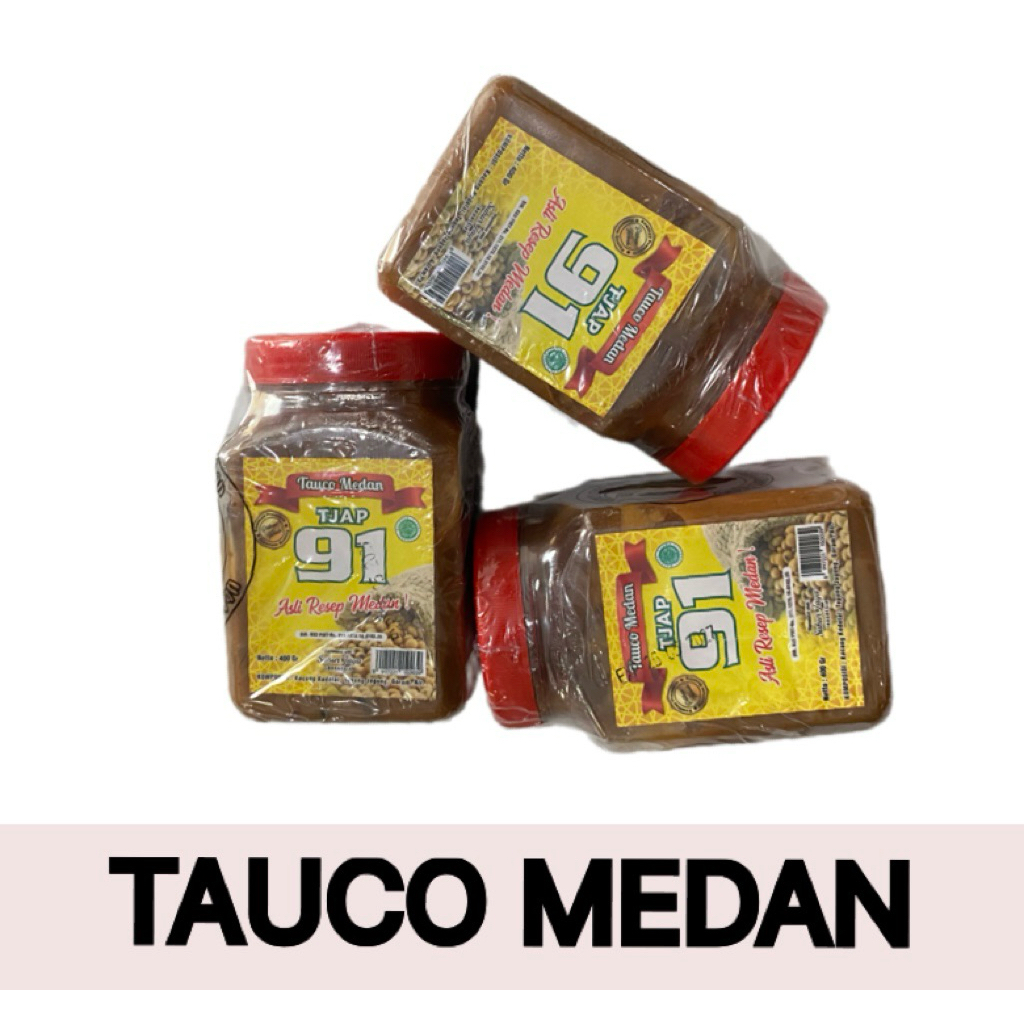 Tauco Medan Cap 91 Resep Asli Dari Medan 400Gr HALAL