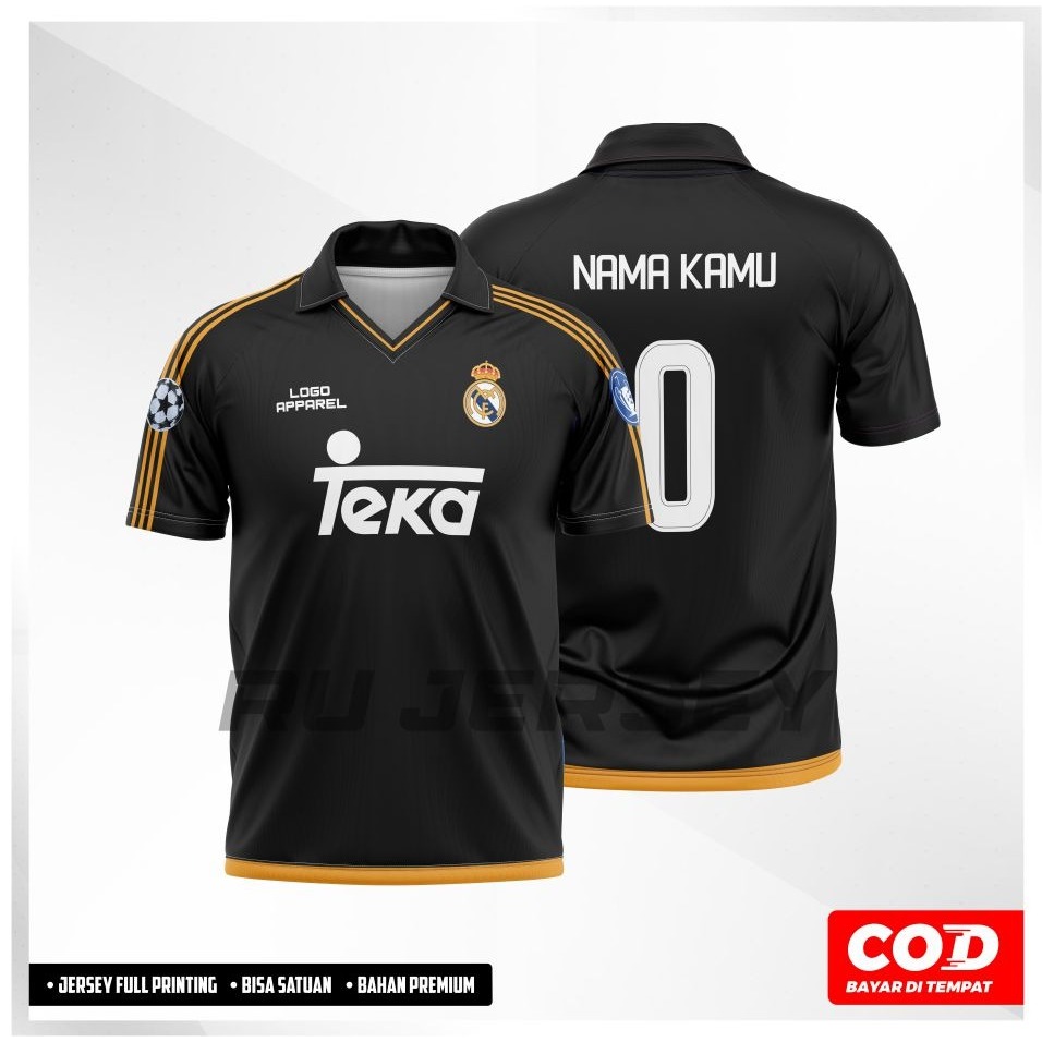 Jersey Madrid 1999 Away Full Printing