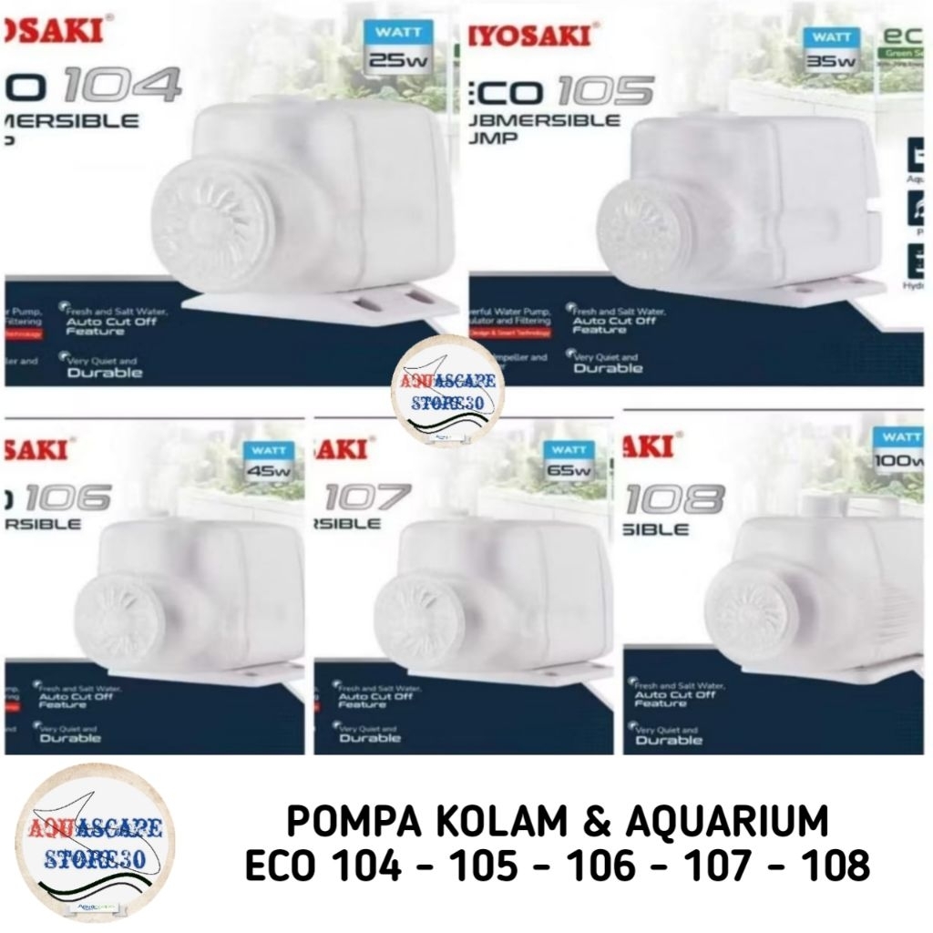 pompa celup kolam koi & aquarium / power head aquarium & kolam / pompa kolam koi