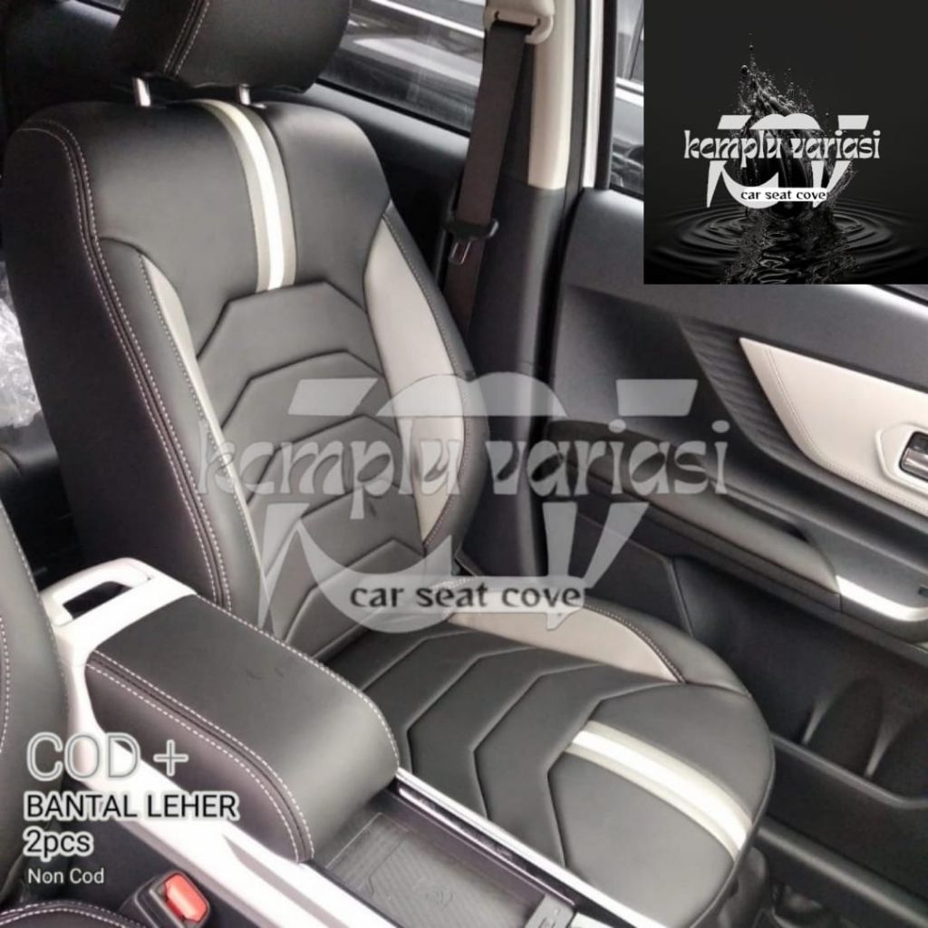Sarung Jok Mobil Kijang LGX 2000-2004 ,LSX Dan KRISTA Full Seat 3 Baris Car Seat Cover