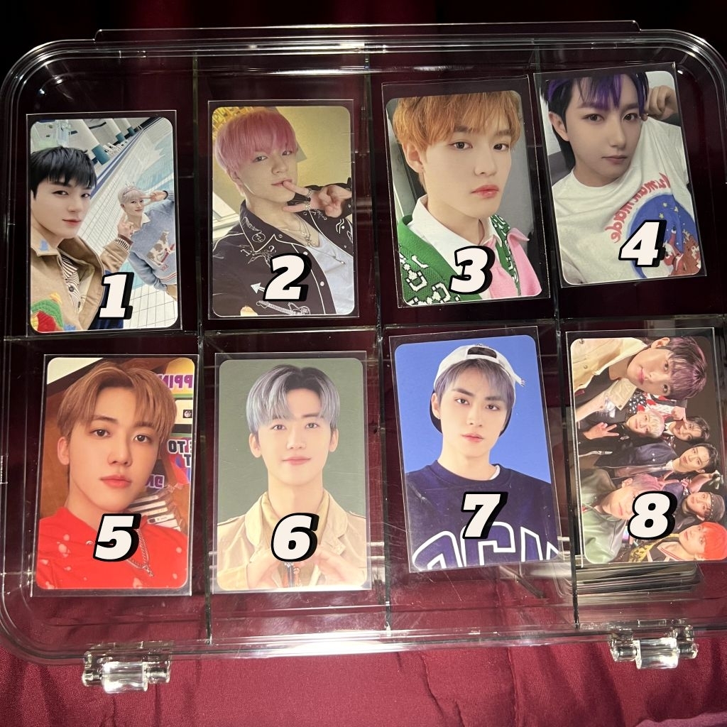 [WTS MURAH] PHOTOCARD OFFICIAL NCT JENO CHENLE RENJUN JAEMIN XIAOJUN