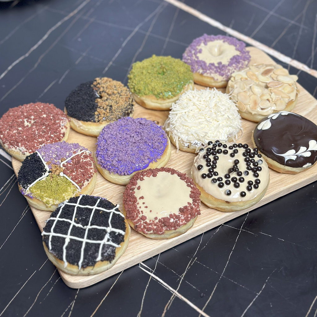 Donat Kentang Susu Premium Jumbo Aneka Topping Spesial Butter Homemade by RaMaChef