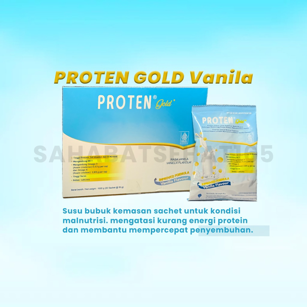 

Proten Gold Vanila 1 box Harga promo