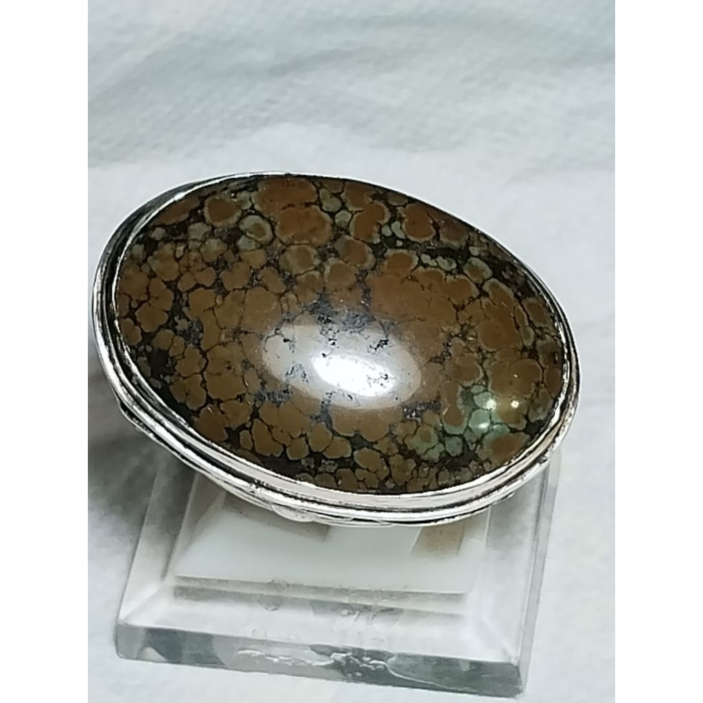 BATU PIRUS HUBEI/XINJIANG RING PERAK UKIR