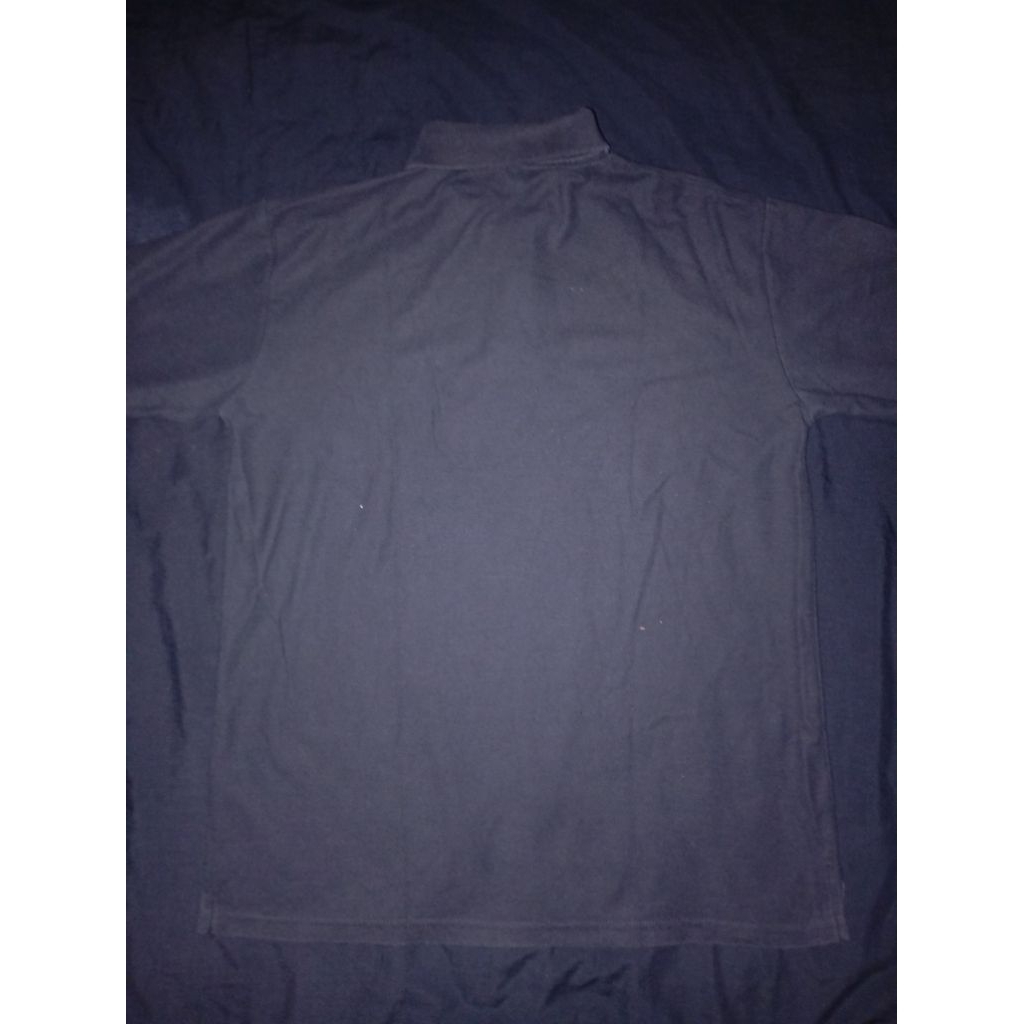 Baju Polo Shirt Hitam No Brand XL Second